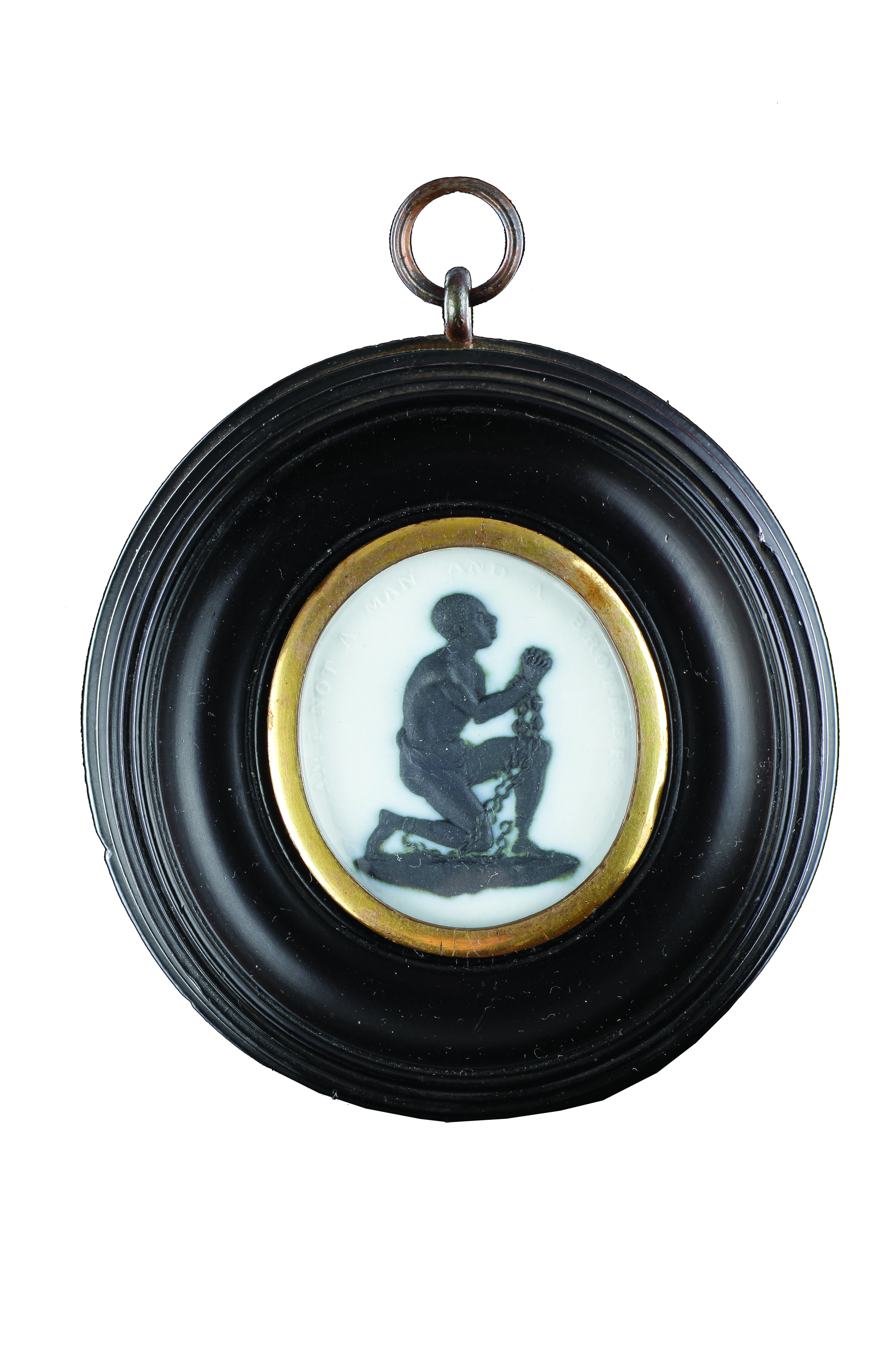 An Exceptional Anti Slavery Medallion Inscribed in Upper Case Around the Edge ‘Am I Not a Man and a Brother ?’ 